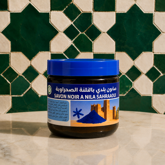 Natural Black Soap with Blue Nila 200 g