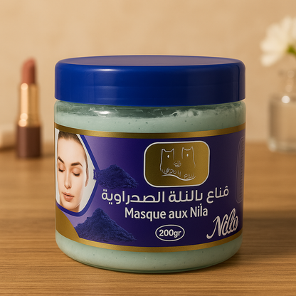 Masque au Nila Bleu – Hydratant & Rééquilibrant 200g