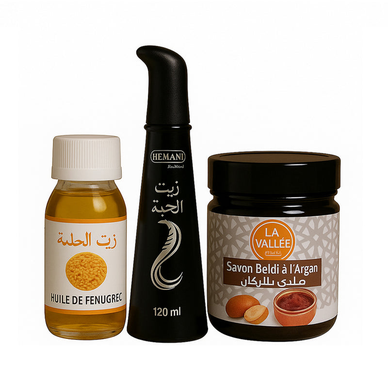 Coffret Soin Profond Cheveux Sec Sec, Longueurs Abîmées & Pointes Cassées
