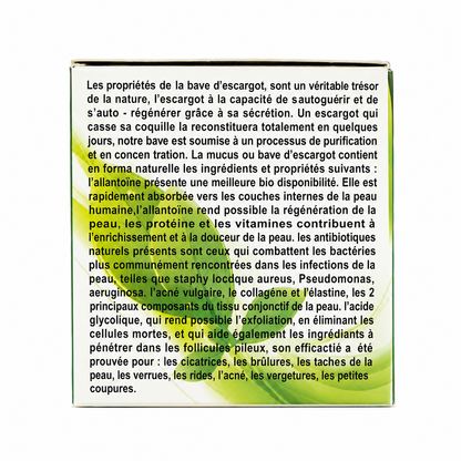 Crème à la Bave d’Escargot 80 g – Soin Hydratant et Nourrissant