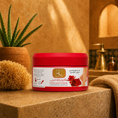 Crème Pieds à l’Aker Fassi 100 g – Soin Nourrissant Marocain