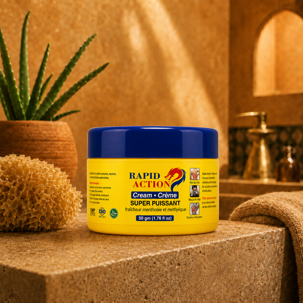 Crème Rapid Action Anti-Douleur – Crème de Massage