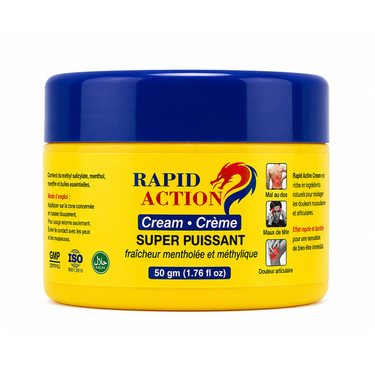 Crème Rapid Action Anti-Douleur – Crème de Massage