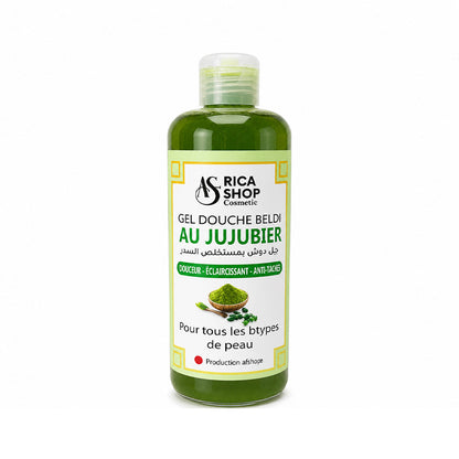 Gel Douche Beldi au Jujubier – Nettoyant Naturel & Purifiant - 1 litre