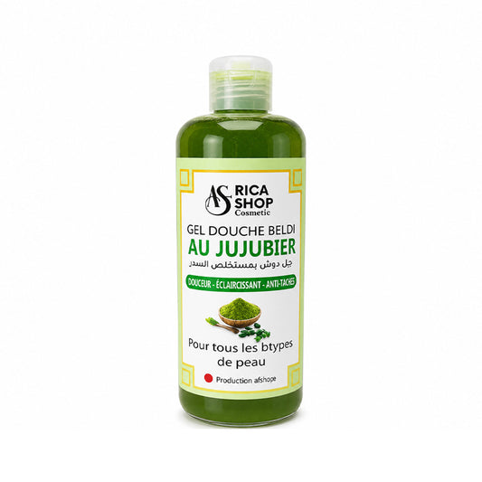 Gel Douche Beldi au Jujubier – Nettoyant Naturel & Purifiant - 1 litre