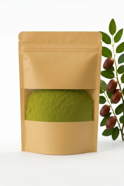 Poudre de Jujubier Sidr du Maroc – Pur soin visage et cheveux 100 % naturel - 100g