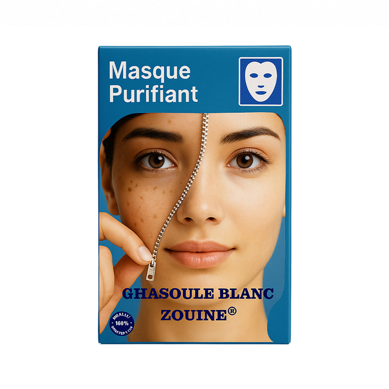 Ghassoul Blanco 25 g – Tez radiante y naturalmente purificada