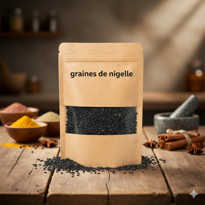 Graines de Nigelle 200 g – Cumin Noir Naturel Alimentaire