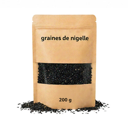 Graines de Nigelle 200 g – Cumin Noir Naturel Alimentaire