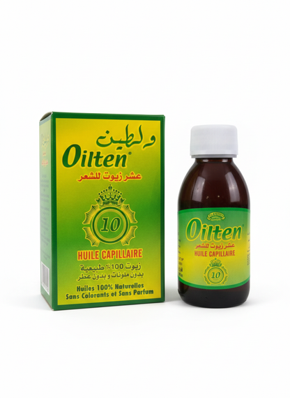 Oilten Hair Oil 125ml with 10 oils - Anti-Hair Loss, Growth & Strengthening Care