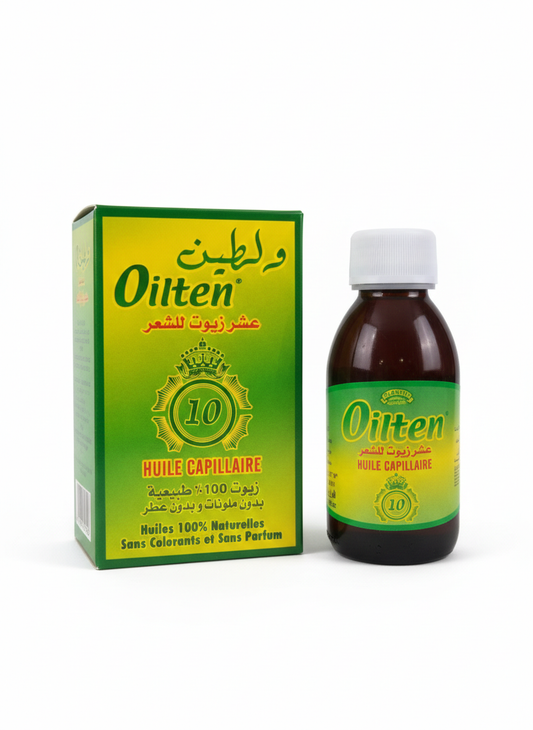 Oilten Hair Oil 125ml with 10 oils - Anti-Hair Loss, Growth & Strengthening Care