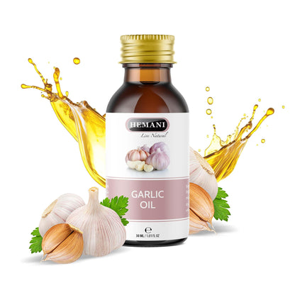 Hemani Garlic Oil 60ml - Natural Hair & Skin Care