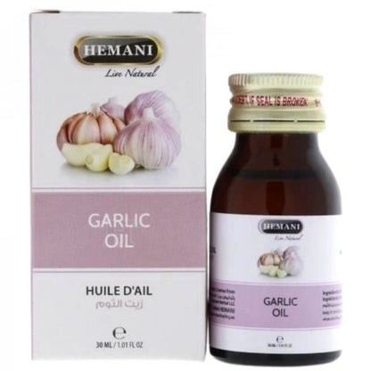 Hemani Garlic Oil 60ml - Natural Hair & Skin Care