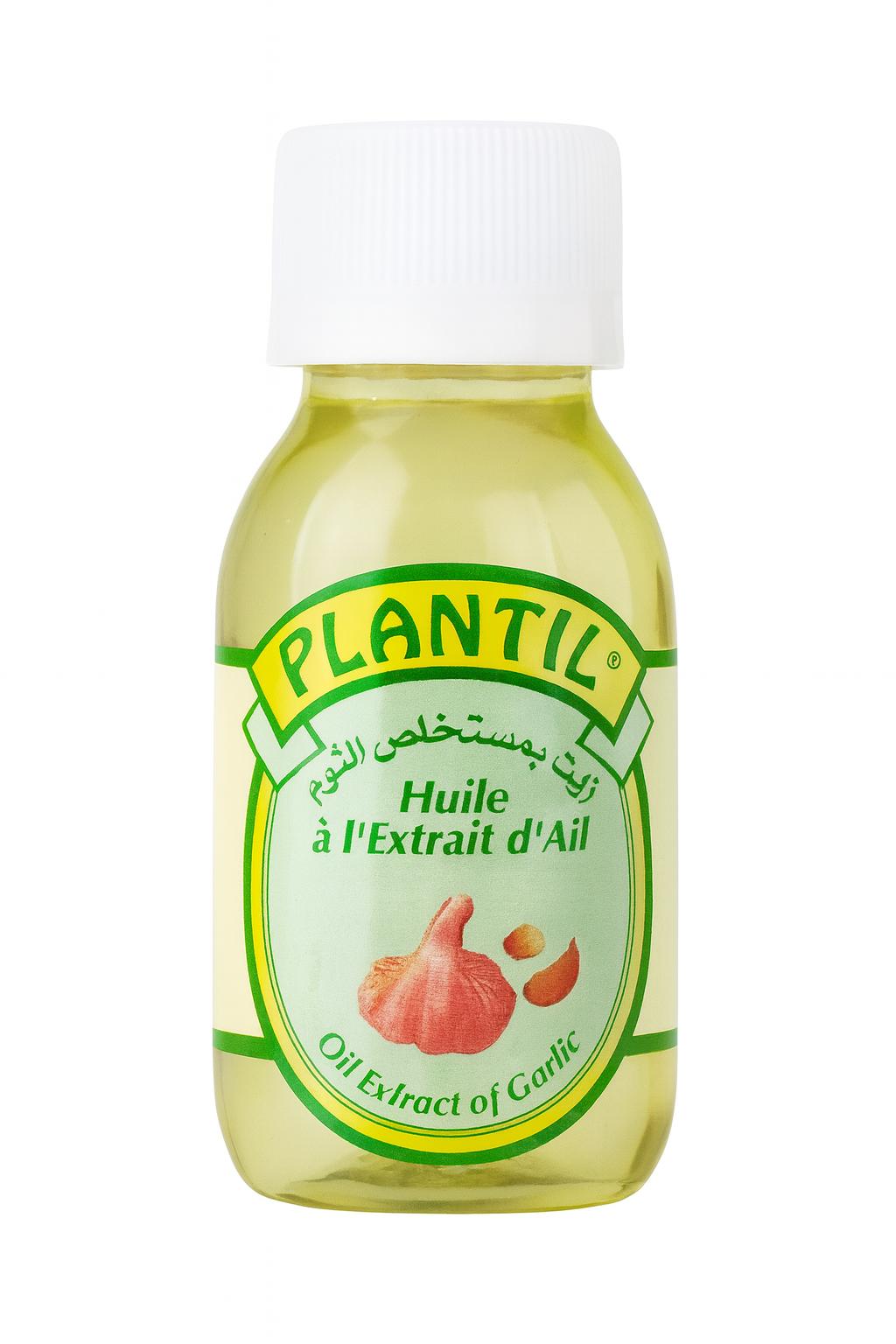 Huile d’Ail Plantil 60ml – Soin Naturel Cheveux & Peau