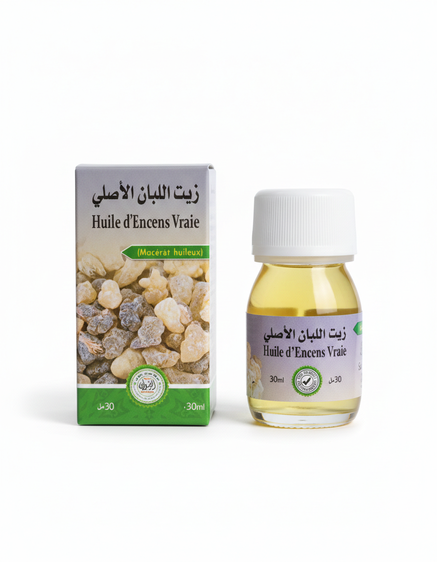 Huile d’Encens 30 ml – Huile Naturelle Régénérante Peau , Relaxation