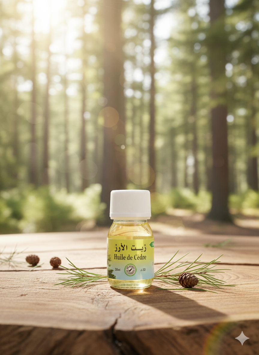 Huile de Cèdre 30 ml – Huile de Massage Drainante