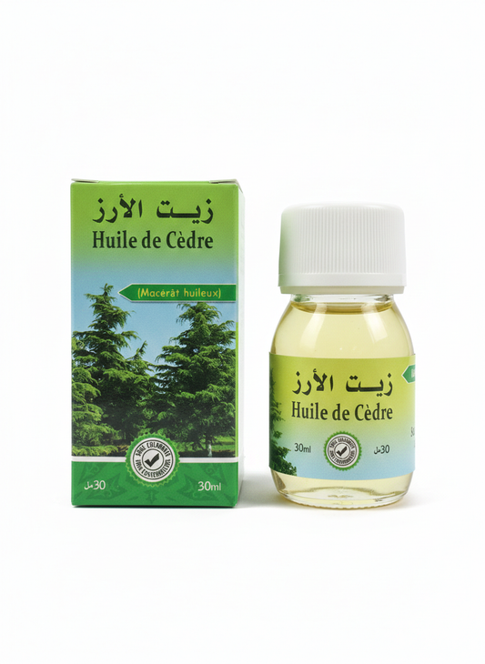 Huile de Cèdre 30 ml – Huile de Massage Drainante