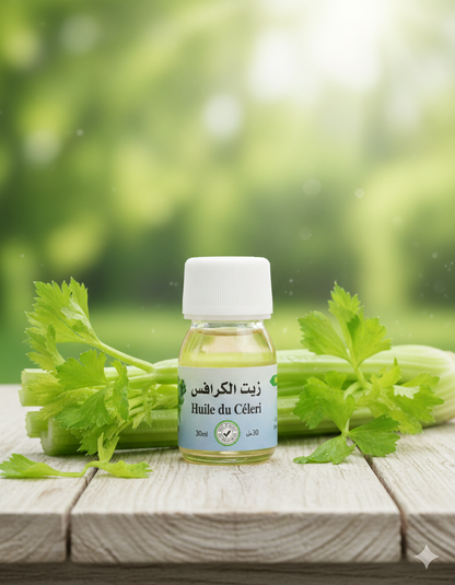 Huile de Céleri 30 ml – Huile Naturelle détoxifiantes, peau
