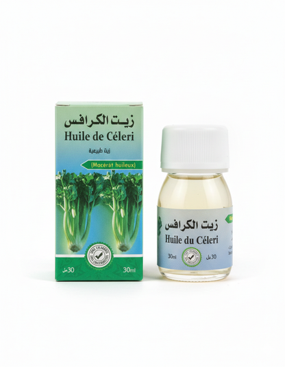 Huile de Céleri 30 ml – Huile Naturelle détoxifiantes, peau