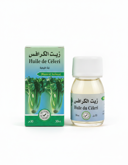 Huile de Céleri 30 ml – Huile Naturelle détoxifiantes, peau