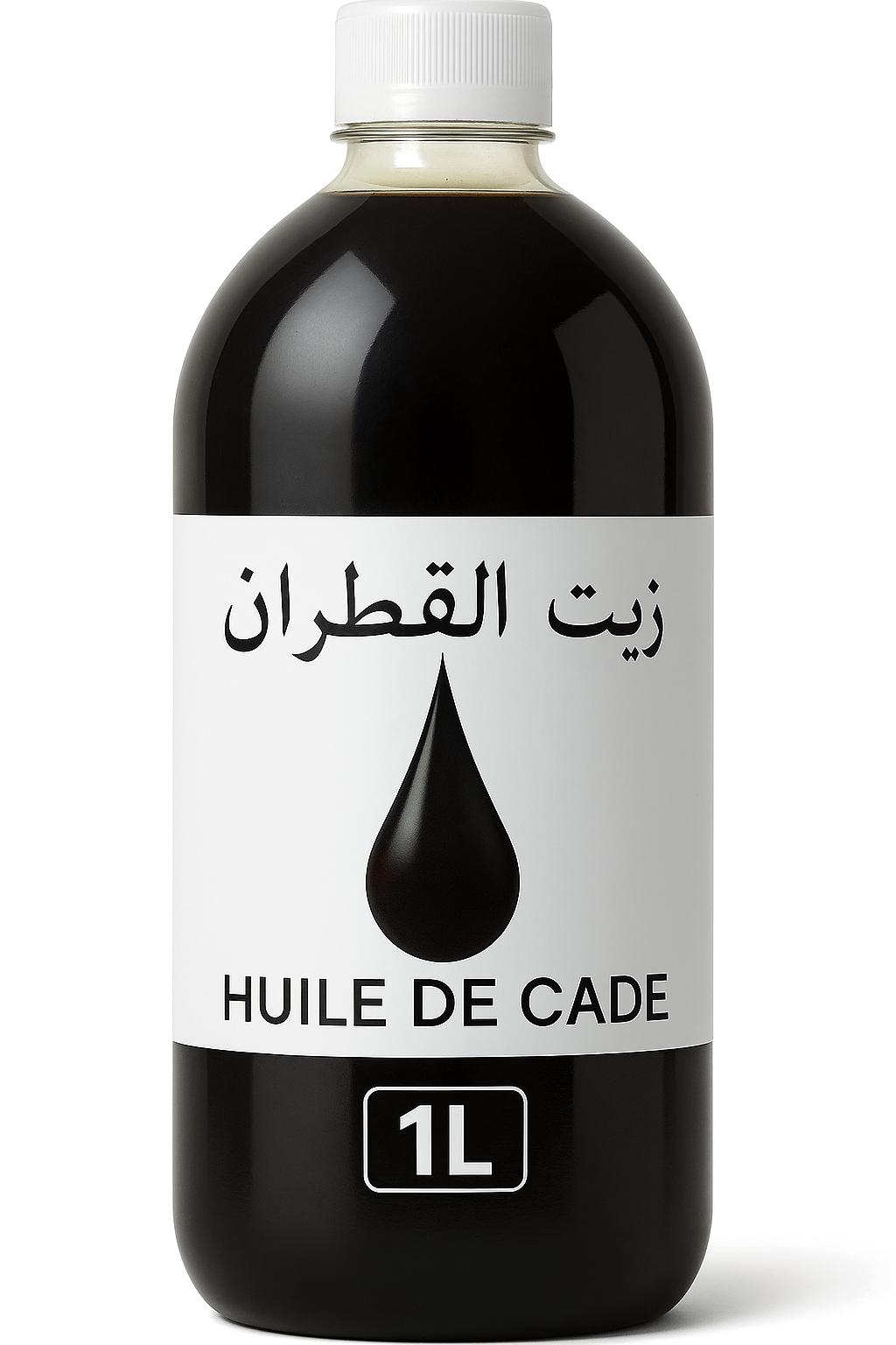 Huile de Cade Pure Naturelle – Soin Purifiant Peau & Cheveux (1L)