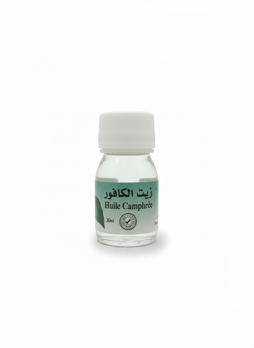 Huile de Camphre 30 ml – Huile de Massage Corps
