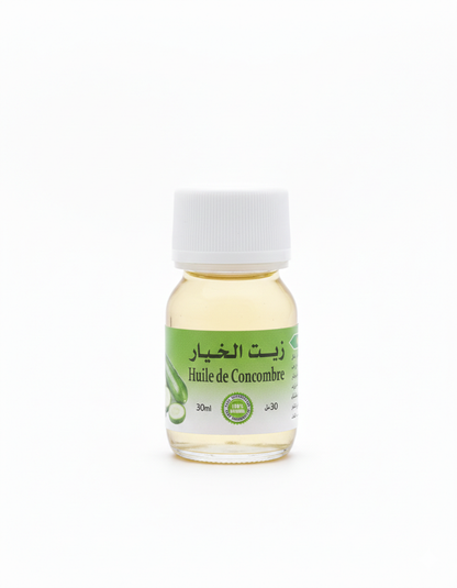 Huile de Concombre 30 ml – Soin Hydratant Peau et Cheveux