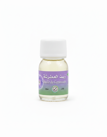 Geranium Oil 30 ml - Balancing Skin & Hair Care