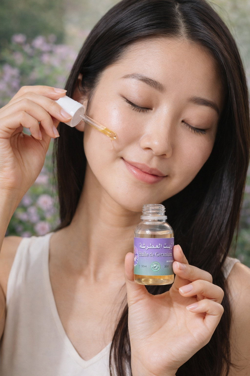 Geranium Oil 30 ml - Balancing Skin & Hair Care