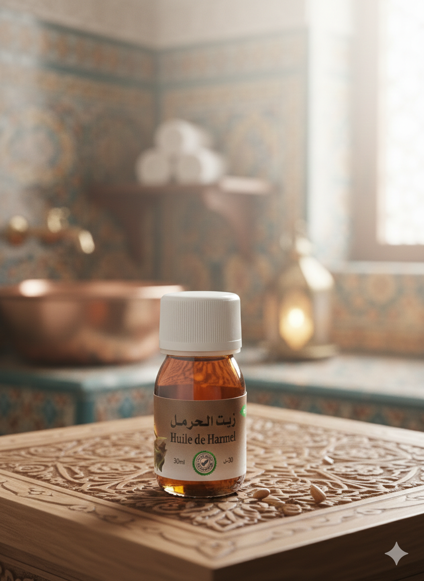 Harmel Oil 30 ml - Traditional Scalp Care and Massage