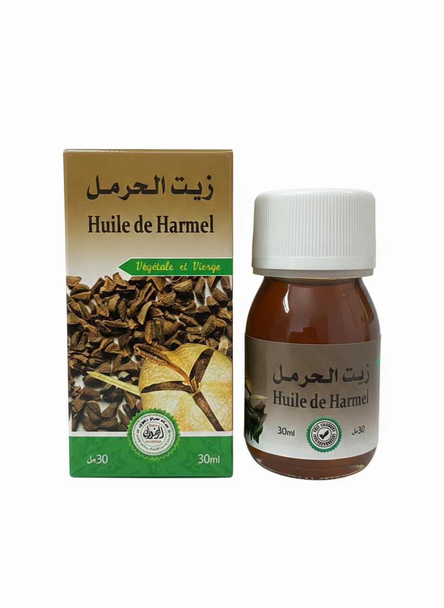 Harmel Oil 30 ml - Traditional Scalp Care and Massage