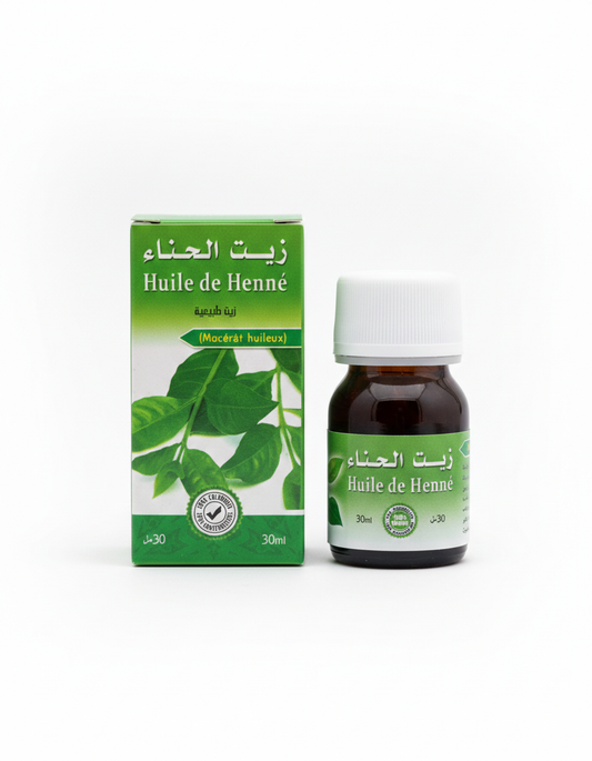 Huile de Henné 30 ml – Soin Fortifiant Peau ; Cheveux