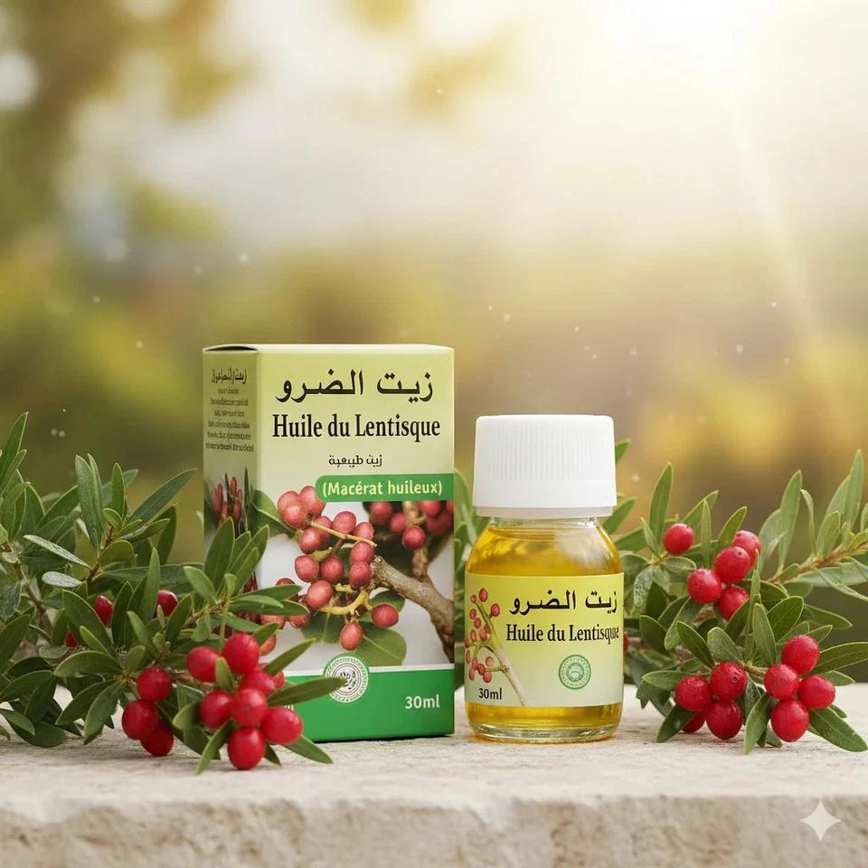 Huile de Lentisque 30ml – Soin Peau & Cheveux