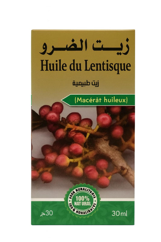 Huile de Lentisque 30ml – Soin Peau & Cheveux