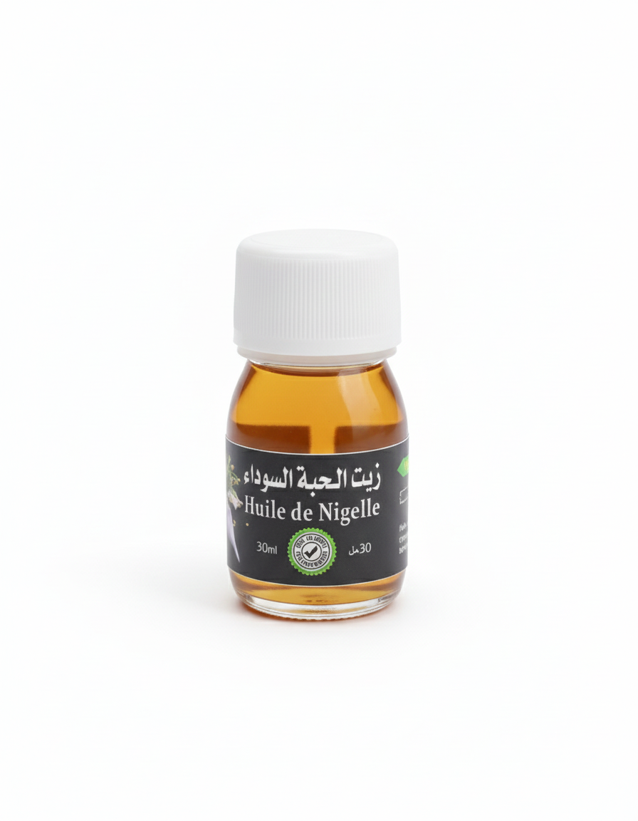 Aceite de Nigella 30 ml - Aceite natural para la piel, el cabello y la barba