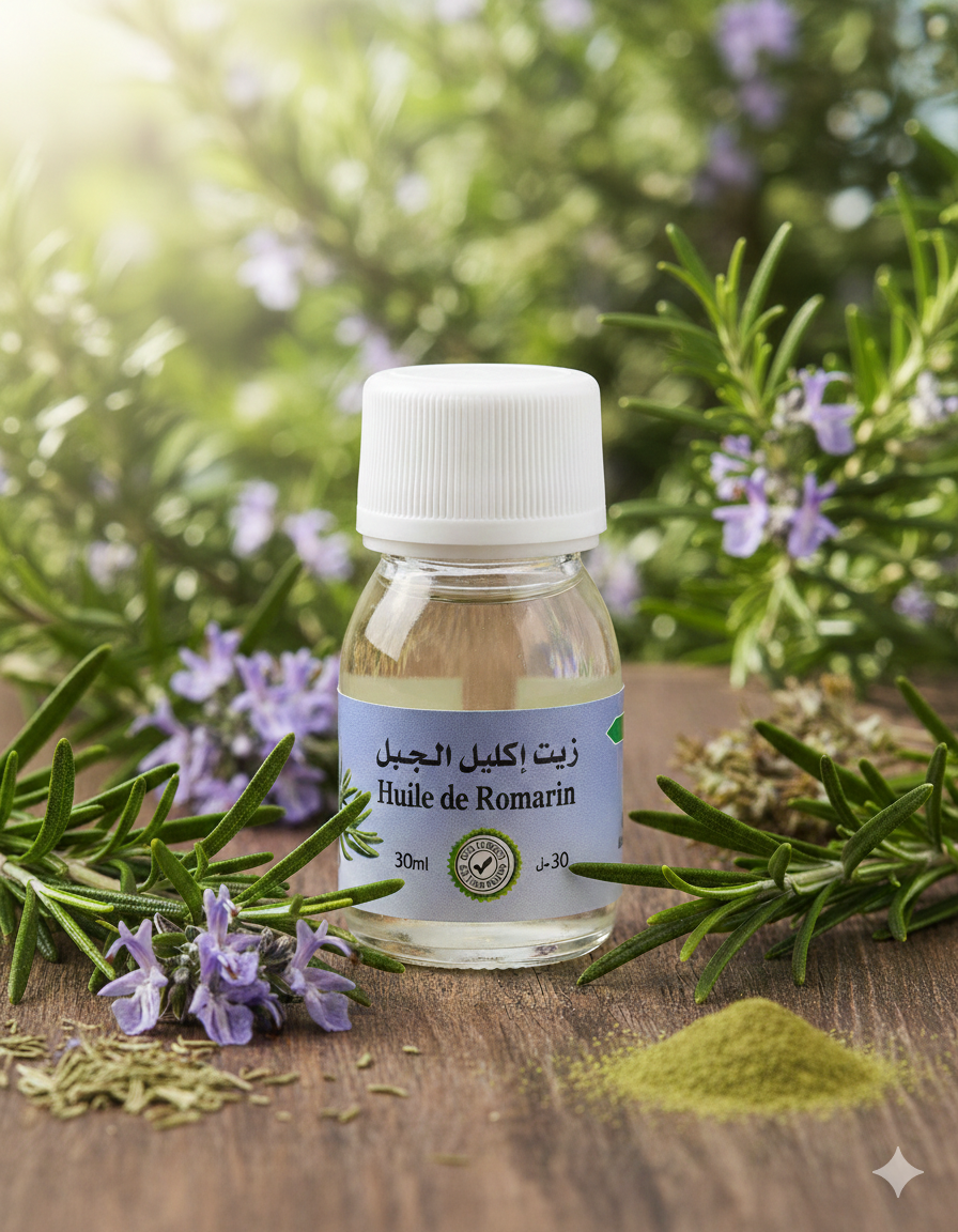 Rosemary Oil 30 ml - Stimulating, Fortifying Natural Hair Care