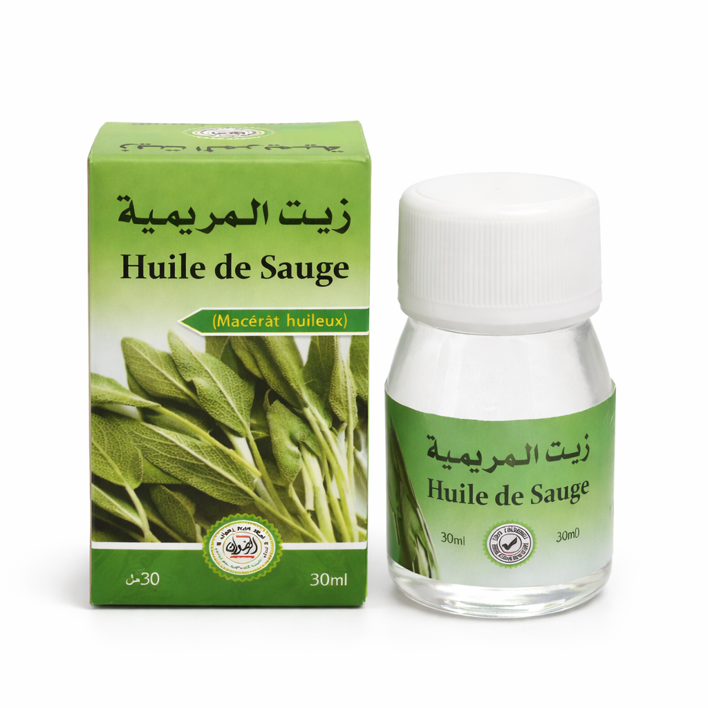 Huile de Sauge 30 ml – Huile Naturelle Massage et Soin Corps