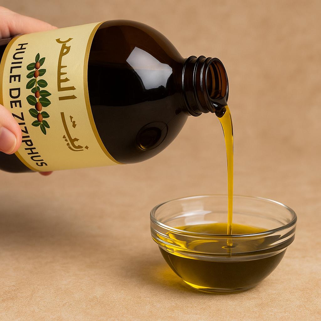 Huile de Sidr Pure 1L – Soin Peau, Corps & Cheveux