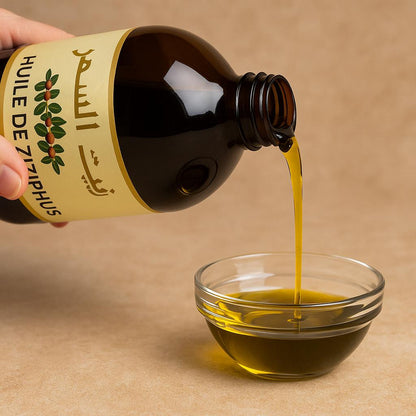 Huile de Sidr Pure 1L – Soin Peau, Corps & Cheveux