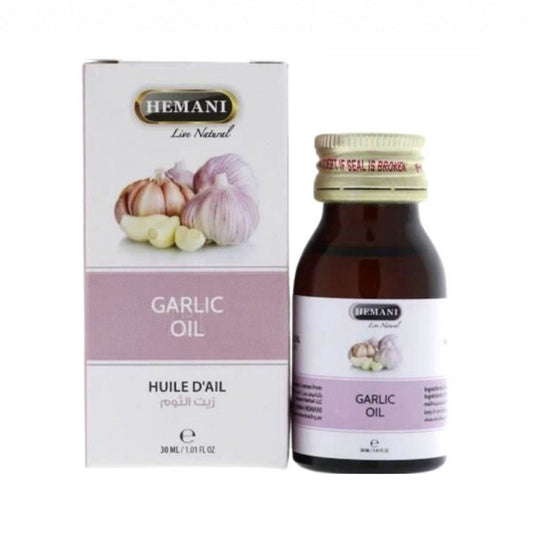 Hemani Garlic Oil 60ml - Natural Hair & Skin Care
