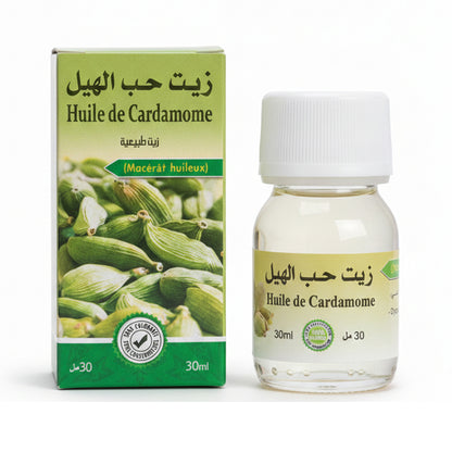 Aceite de Cardamomo 30 ml - Aceite natural digestivo y tonificante