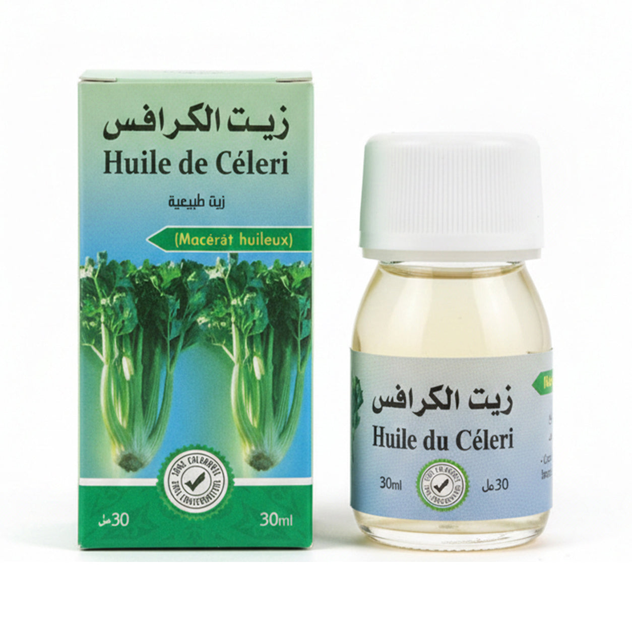 Aceite de apio 30 ml - Aceite desintoxicante natural, piel