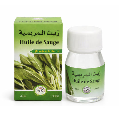 Salbeiöl 30 ml - Natürliches Öl für Körperpflege und Massage