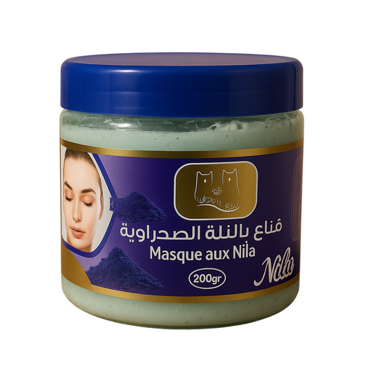 Masque au Nila Bleu – Hydratant & Rééquilibrant 200g