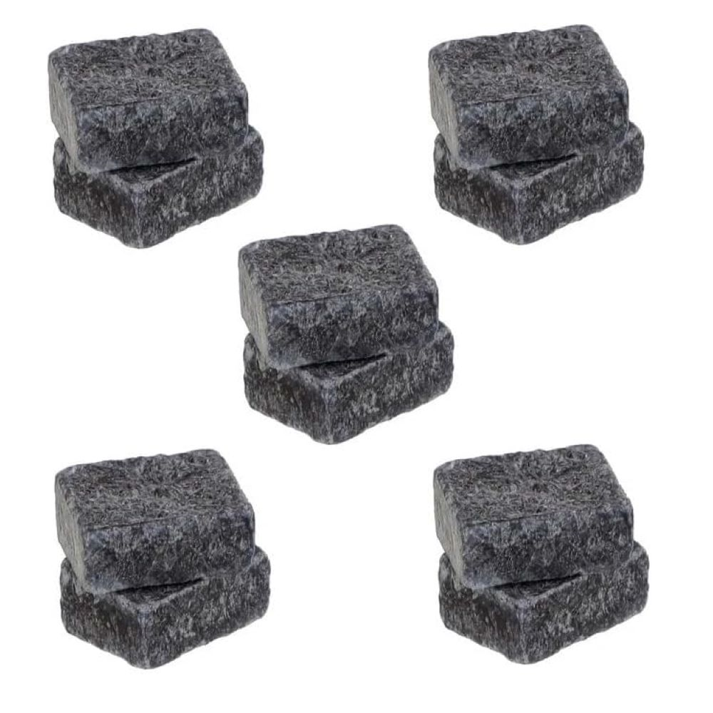 10 Carré de Musc Solide Naturel Noir 30g Fabriqué au Maroc, 100 % Naturel