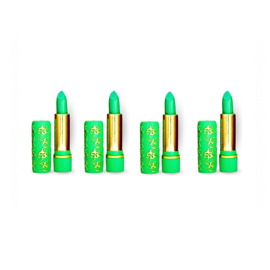 Set of 4 Magic Lipsticks Green