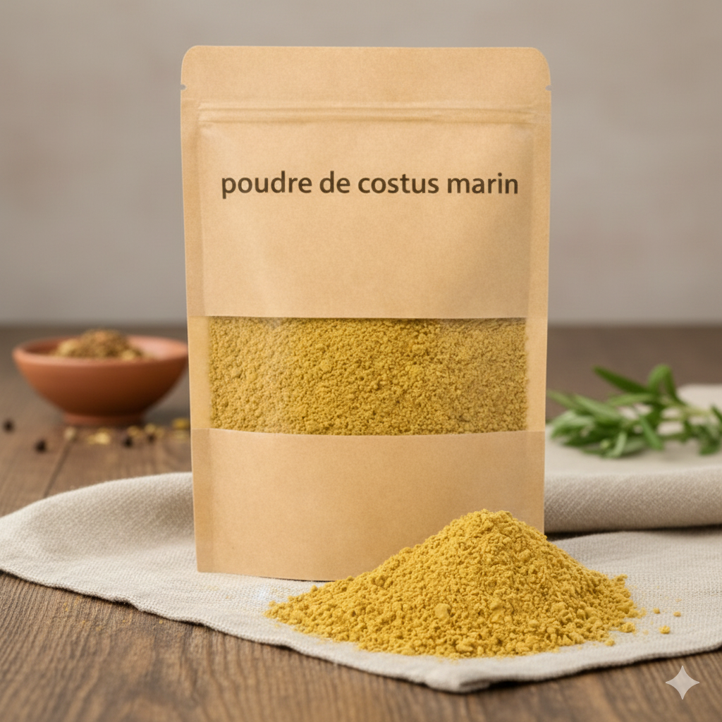 Poudre de Costus Marin 100 g – Usage Traditionnel Naturel