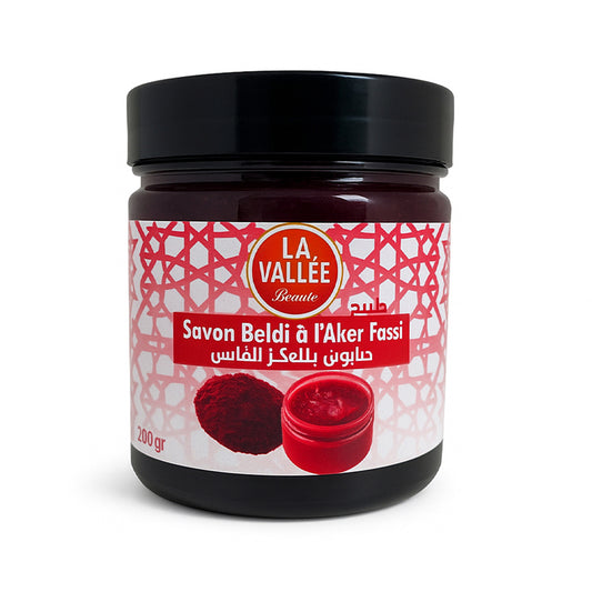 Aker Fassi Natural Black Soap - Exfoliating Scrub