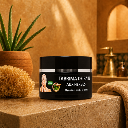 Savon Tabrima aux Herbes Al Arousse 200 g – Soin Marocain