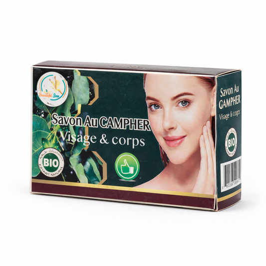 Savon au Camphre 70g – Savon Naturel Purifiant et Rafraîchissant